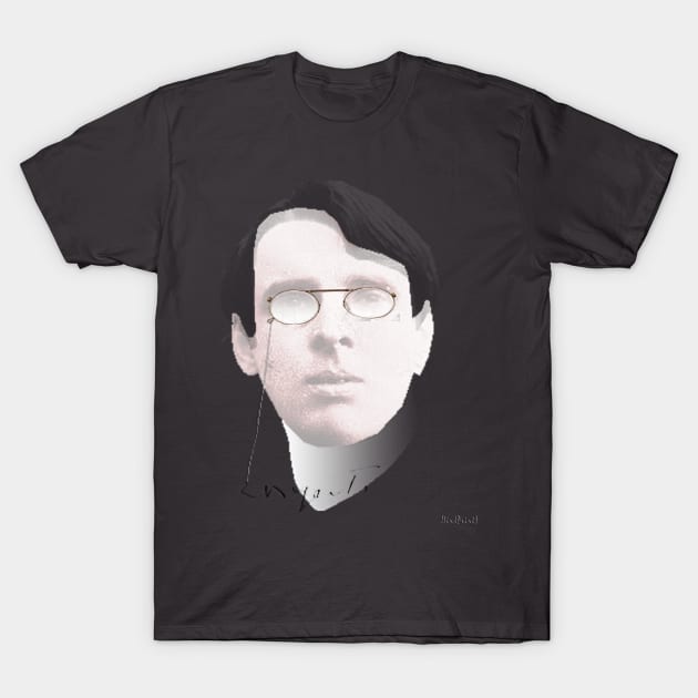 Young Yeats T-Shirt by mindprintz